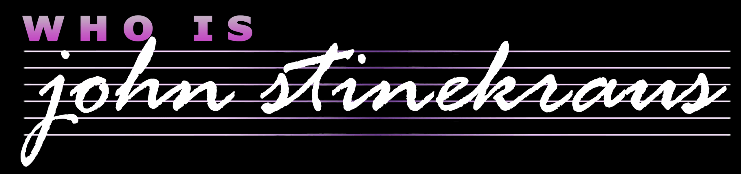 Who is John Stinekraus